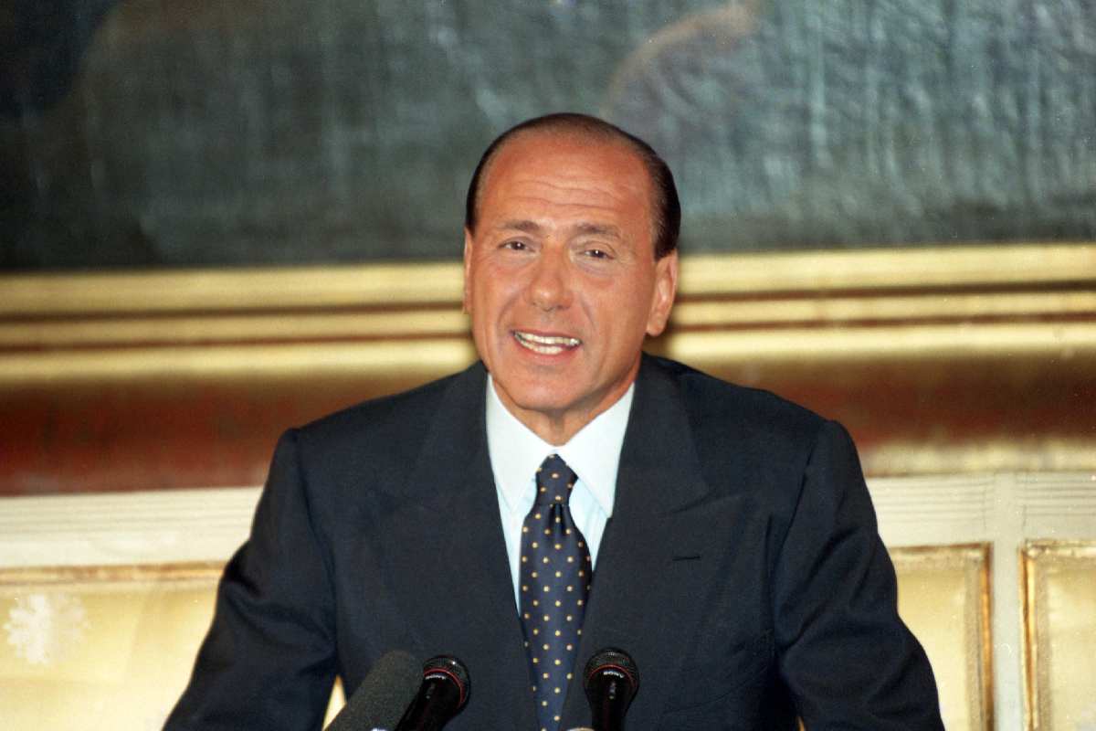 Silvio Berlusconi nel 1996