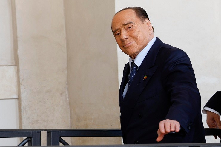 Una delle ultime foto di Silvio Berlusconi