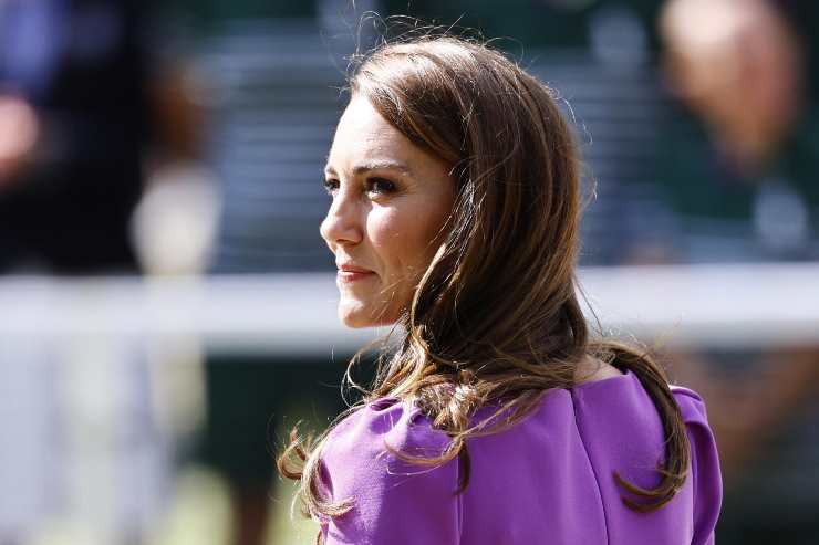 Kate Middleton filmato Wimbledon