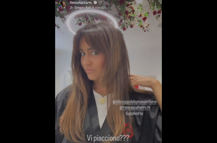 Ilenia Lazzarin, nuovo look per i suoi capelli Un Posto al Sole