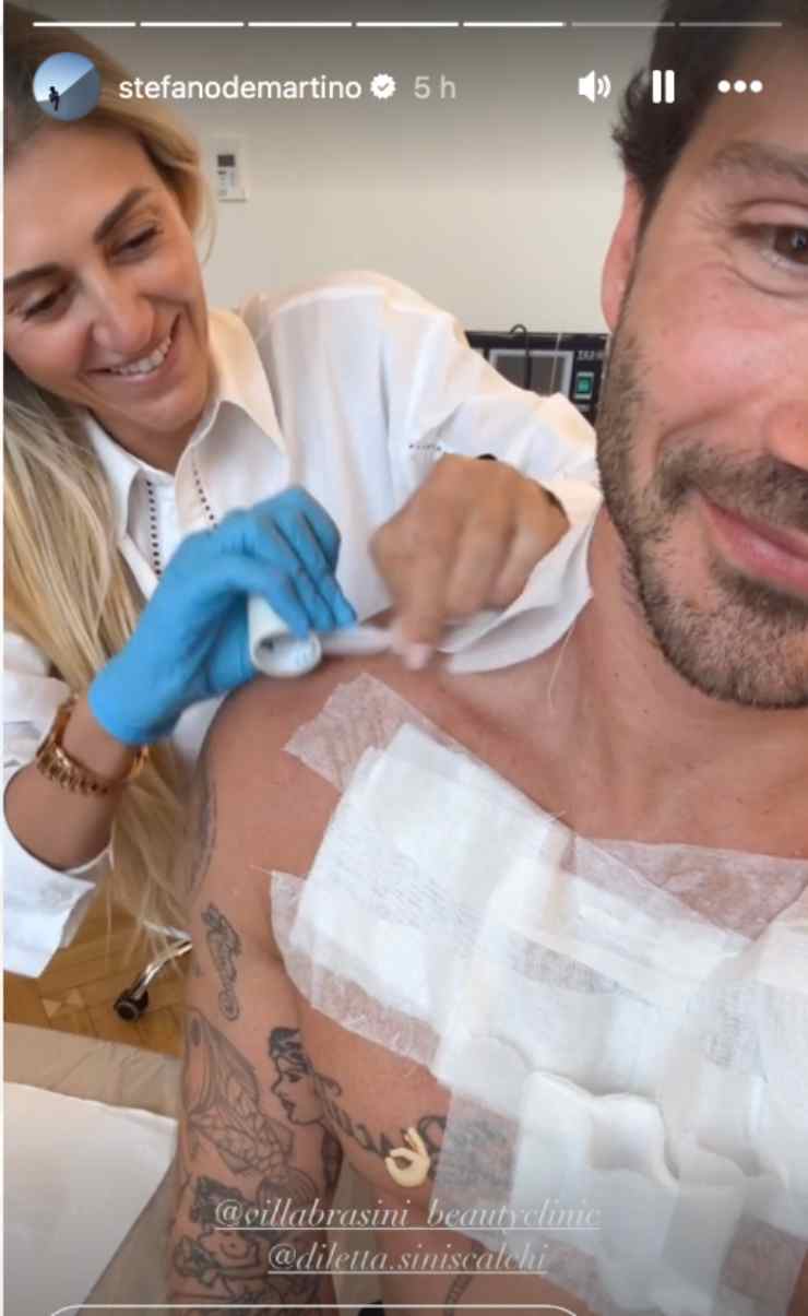 Sophie Codegoni e Stefano De Martino tatuaggi cancellati 