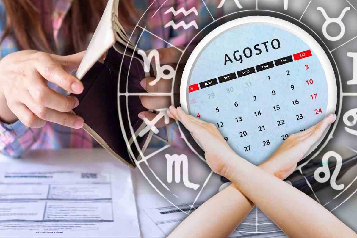 Con la fine di Agosto addio problemi di soldi: