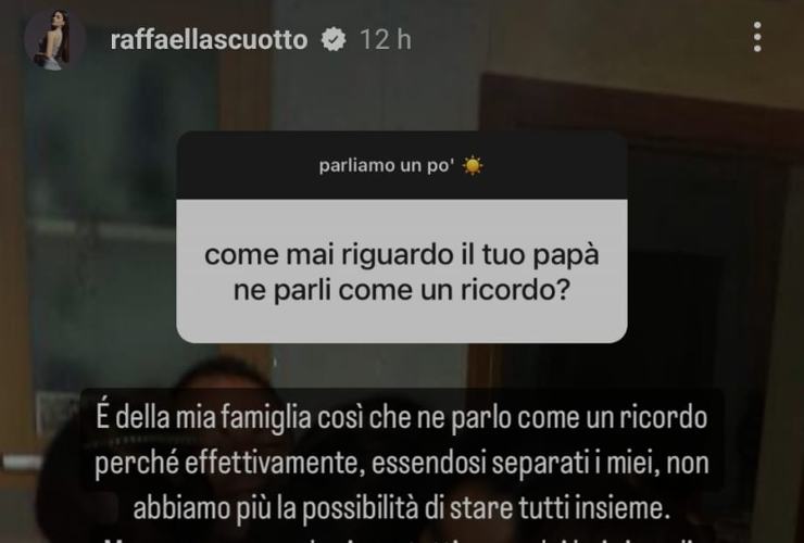 Raffaella Scuotto confessione social