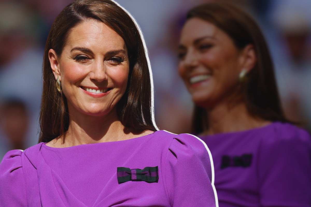 kate middleton gesto divertente principessa charlotte