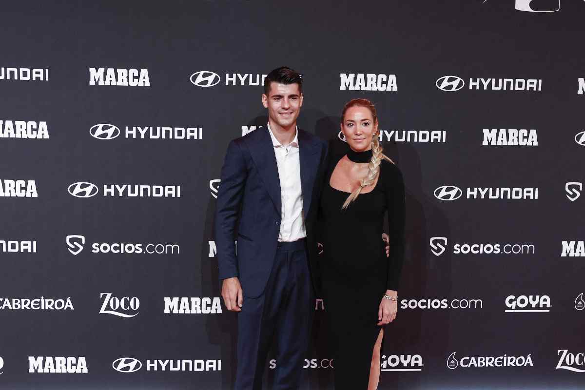 Alvaro Morata e Alice Campello