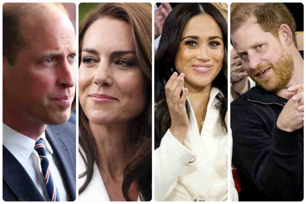 William Kate Meghan Harry