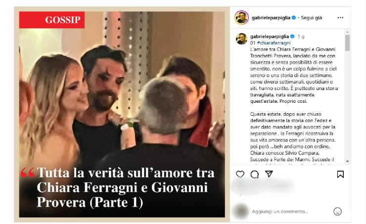 Chiara Ferragni e Giovanni Tronchetti Provera