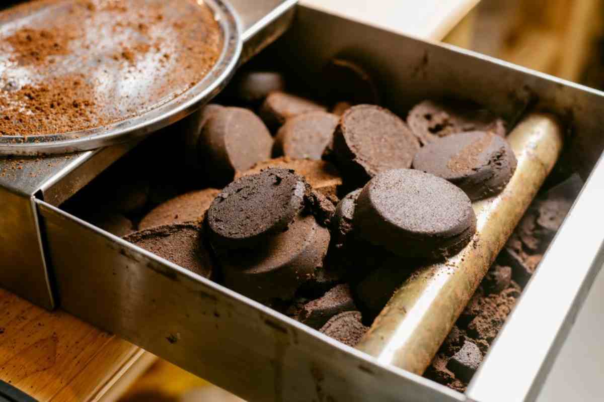 Fondi caffè per pentole e padelle