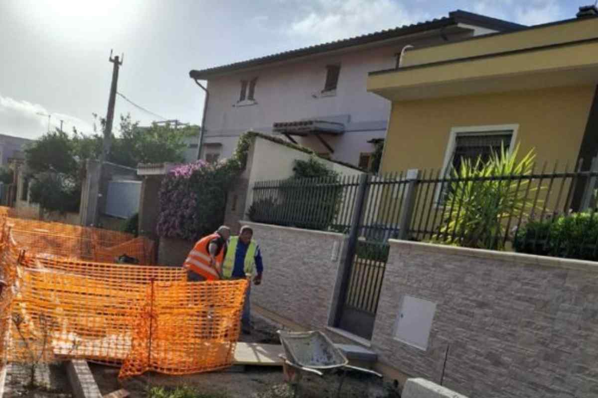 Cantiere di via Risorgimento