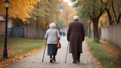 Pensionati a passeggio (Freepik)