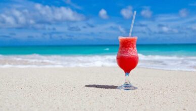 Un cocktail sulla spiaggia