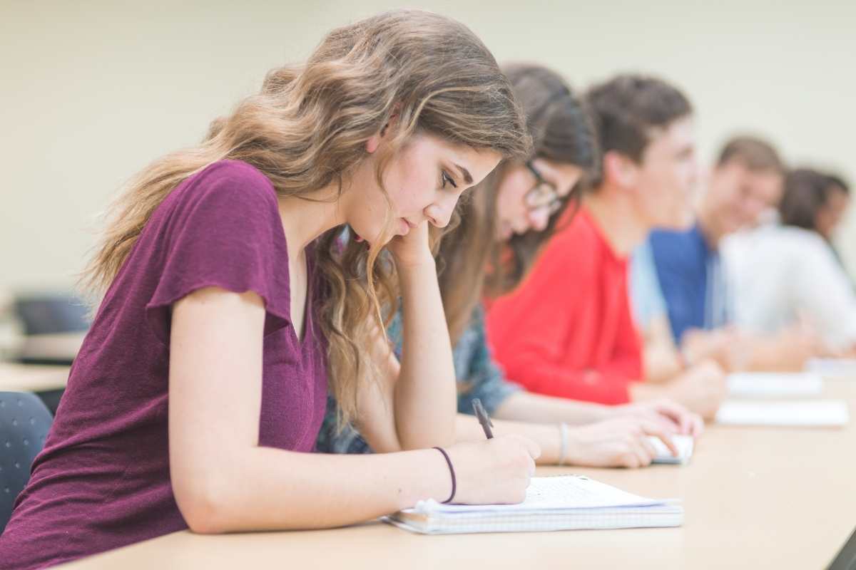 Gli studenti dell'università 