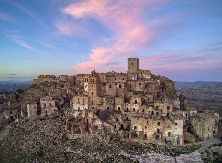 Il paesino di Craco (Comune di Craco)