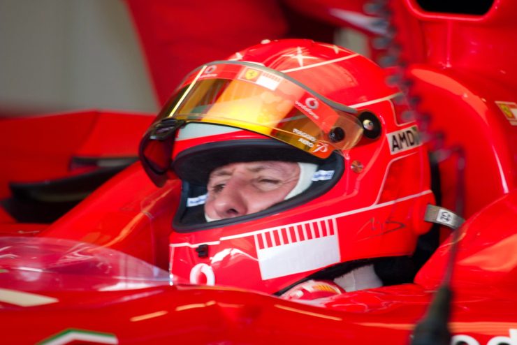 Schumacher in Ferrari